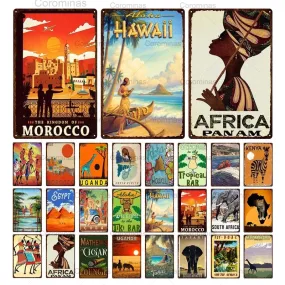 Vintage Poster African Logo